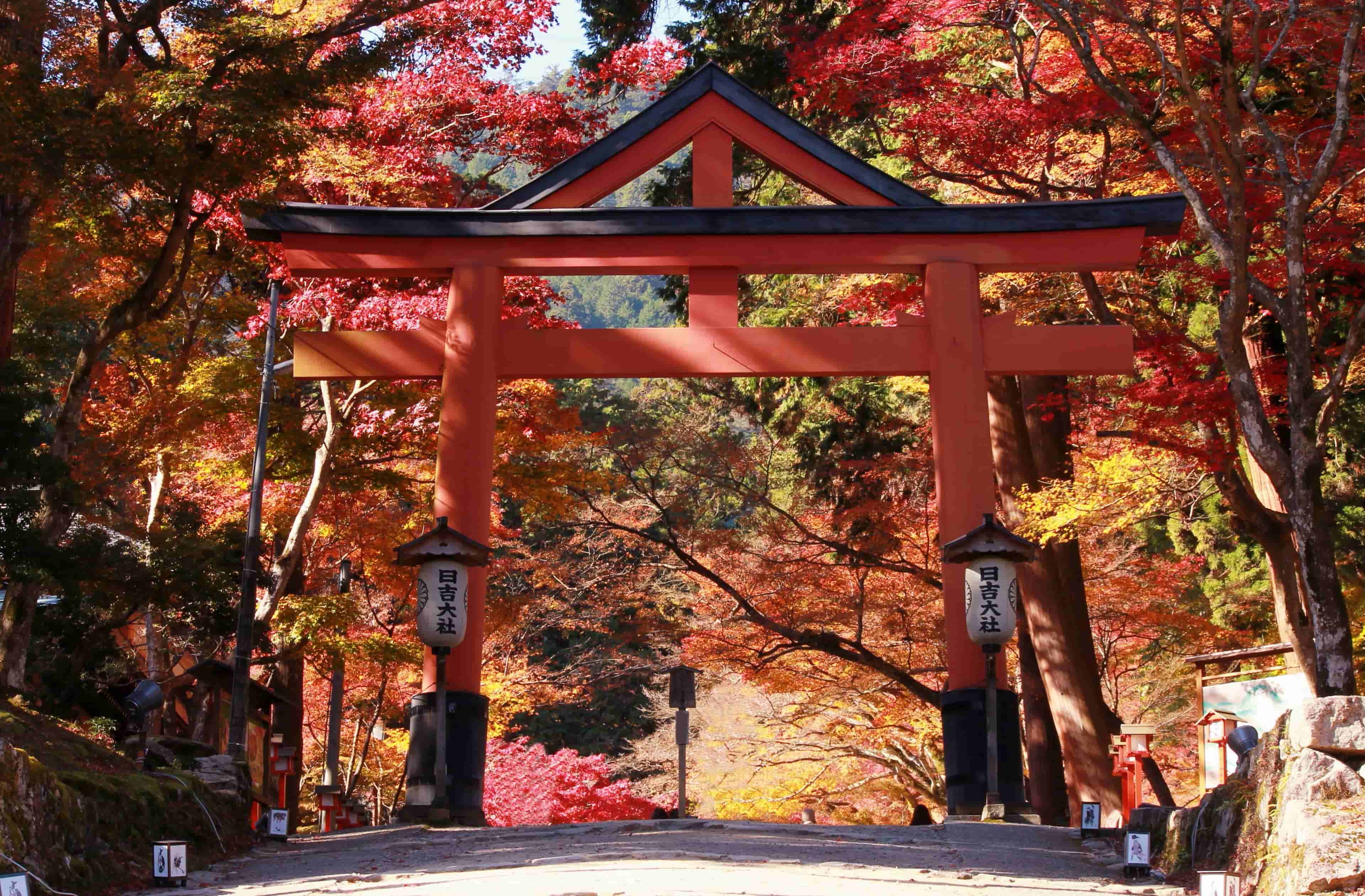 ศาลเจ้า Hiyoshi Taisha 日吉大社